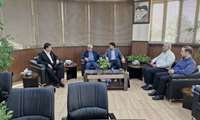 نشست مدیرکل آموزش فنی وحرفه ای استان اصفهان با رئیس بانک رسالت استان