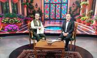 حضور معاون اداری پشتیبانی اداره کل استان در برنامه تلویزیونی نصف جهان