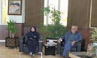با دبیر اجرایی خانه های کارگر مناطق مرکزی کشور با هدف بهبود و توسعه فرآیندهای آموزش های مهارتی