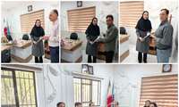 تجلیل رئیس مرکز آموزش فنی و حرفه‌ای آران و بیدگل از کارکنان به مناسبت هفته دولت و روز کارمند