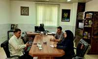  نشست معاون منابع سرباز لشکر ۸ عملیاتی با رئیس آموزش فنی و حرفه‌ای شهرستان نجف آباد به مناسبت هفته ملی مهارت