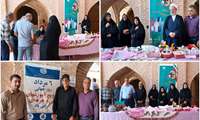  دست‌رنج بانوان هنرمند اردستان، در معرض دید نمازگزاران